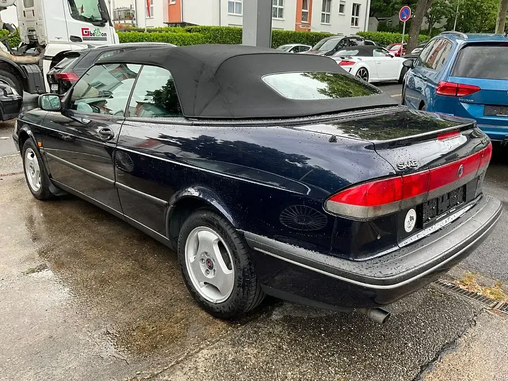 Gebraucht Saab 900 Cabriolet 150 PS (110 kW) 1997 Blau Cabrio