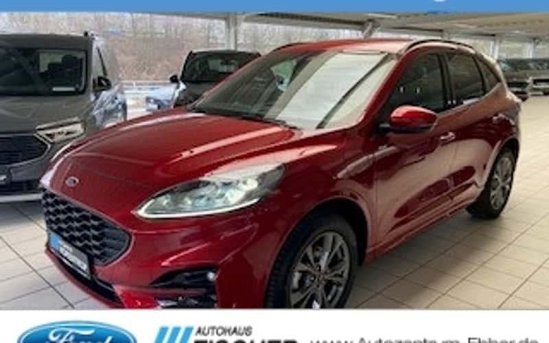 Rot Gebraucht 2022 Ford Kuga ST-Line X SUV | 24.979 € (Guter Preis) - Bild 1/4