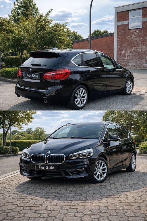 Gebraucht BMW 218 Active Tourer Advantage 150 PS (110 kW) 2021 Schwarz Van / Kleinbus