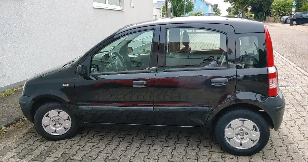 Gebraucht Fiat Panda Active 54 PS (39 kW) 2009 Schwarz Kleinwagen