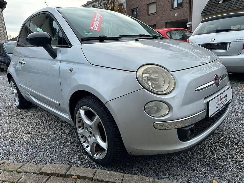Gebraucht Fiat 500 Lounge 75 PS (55 kW) 2007 Silber Kleinwagen