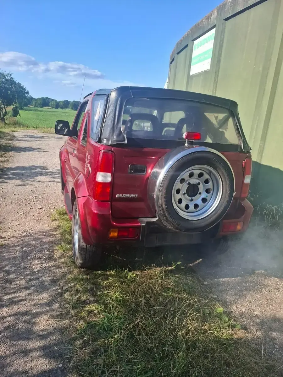Gebraucht Suzuki Jimny 80 PS (58 kW) 2000 Rot SUV