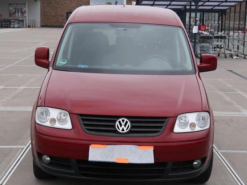 Rot Gebraucht 2007 VW Caddy Family Van / Kleinbus | 3.290 € (Superpreis) - Bild 1/4