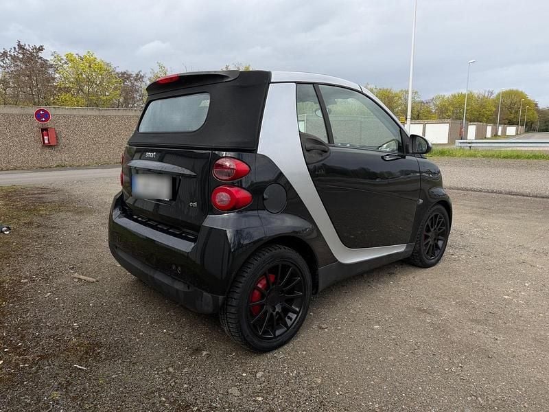 Gebraucht Smart ForTwo Cabrio 45 PS (33 kW) 2008 Schwarz Cabrio