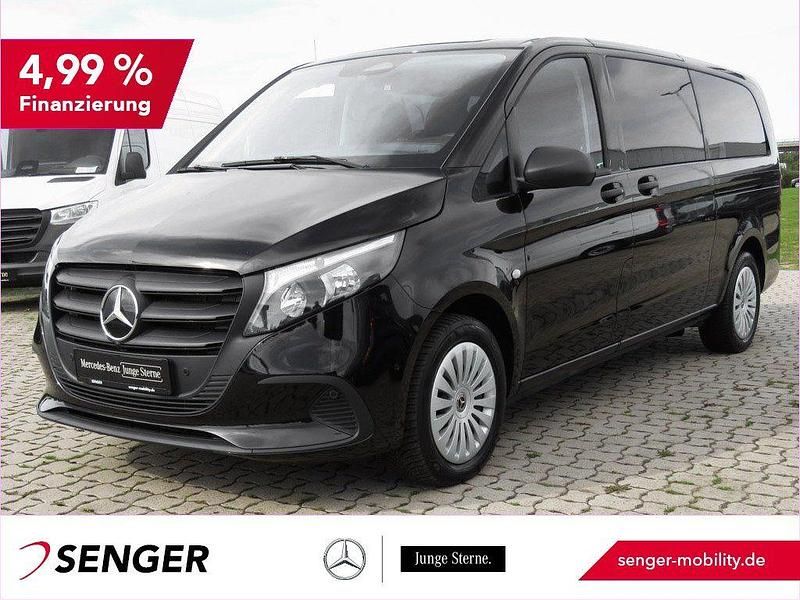 Obsidianschwarz Gebraucht 2024 Mercedes Vito Van / Kleinbus | 47.950 € - Bild 1/4