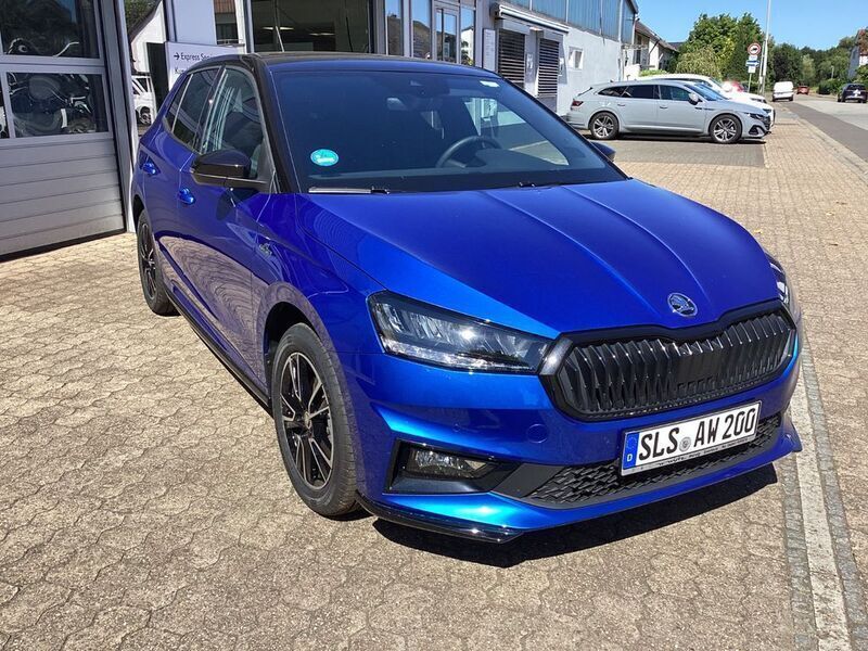 Gebraucht Skoda Fabia Monte Carlo 116 PS (85 kW) 2024 Blau Kleinwagen