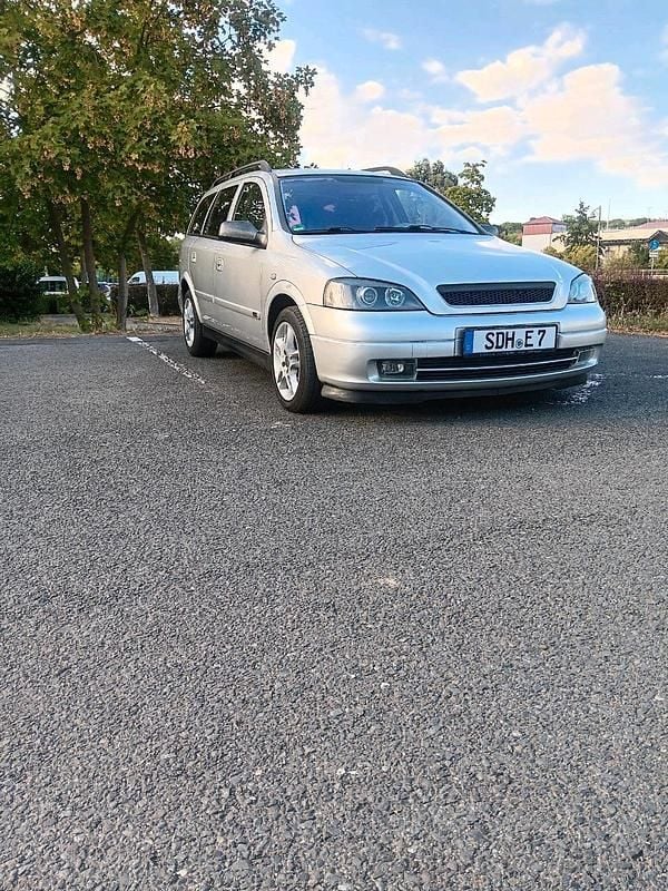 Silber Gebraucht 2003 Opel Astra Limousine | 600 € (Superpreis) - Bild 1/4
