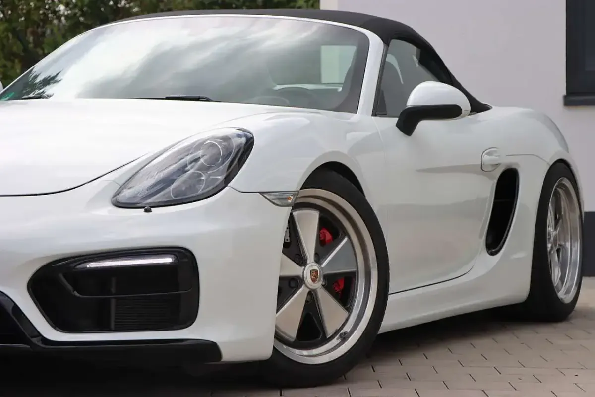 Gebraucht Porsche Boxster GTS 330 PS (242 kW) 2016 Weiß Cabrio
