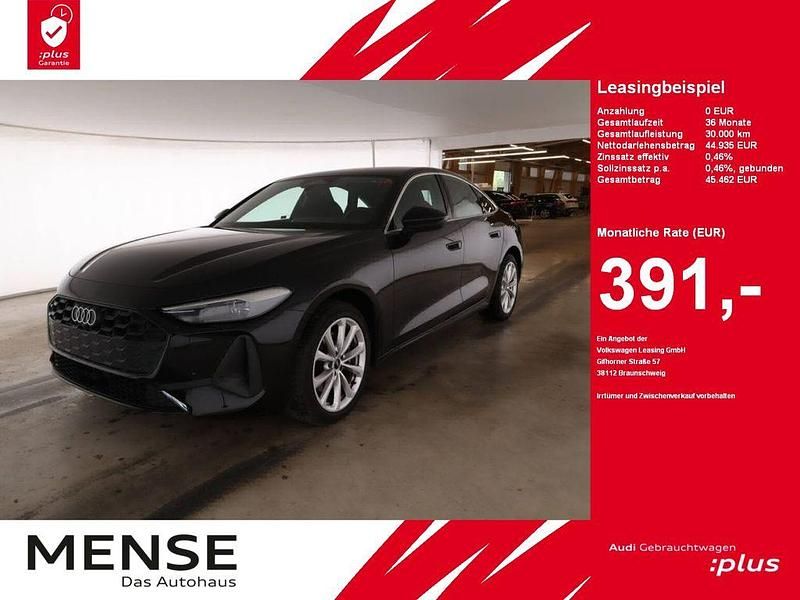 Mythosschwarz metallic Gebraucht 2025 Audi A5 Basis Coupé | 44.935 € (Etwas zu teuer) - Bild 1/4