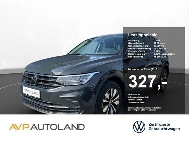 Grau Gebraucht 2024 VW Tiguan Move SUV | 29.420 € (Guter Preis) - Bild 1/4