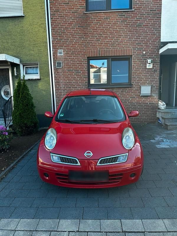 Gebraucht Nissan Micra 80 PS (58 kW) 2008 Rot Kleinwagen