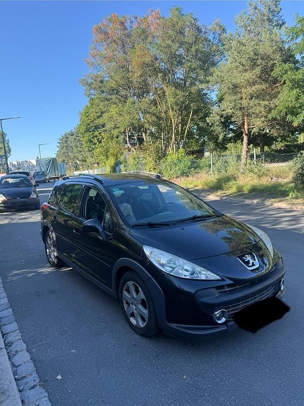 Schwarz Gebraucht 2008 Peugeot 207 Kombi | 800 € (Superpreis) - Bild 1/4