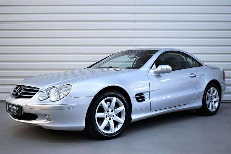 Gebraucht Mercedes SL500 306 PS (225 kW) 2002 Brillantsilber  metalliclack Cabrio