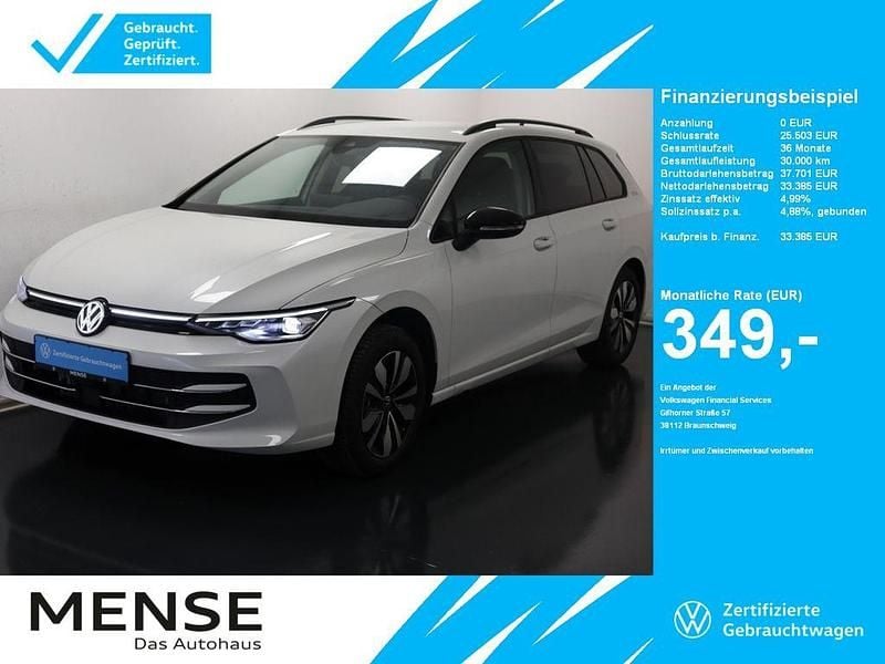 Weiß Gebraucht 2025 VW Golf VIII Goal Kombi | 33.385 € (Guter Preis) - Bild 1/4