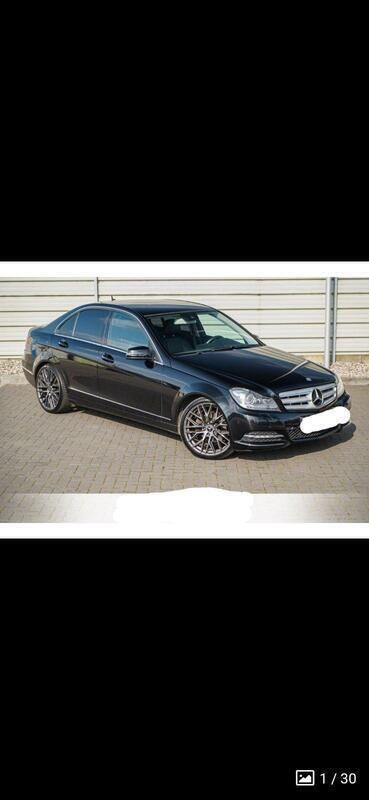 Schwarz Gebraucht 2013 Mercedes C220 Limousine | 12.950 € (Etwas zu teuer) - Bild 1/4