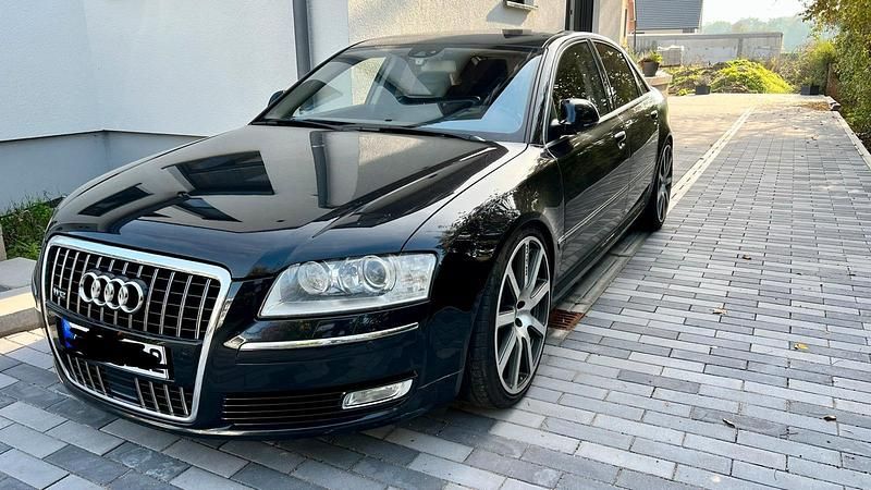 Schwarz Gebraucht 2009 Audi A8 S-Line Limousine | 10.000 € (Fairer Preis) - Bild 1/4