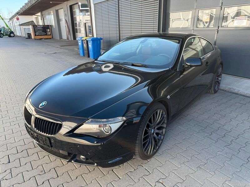 Schwarz Gebraucht 2006 BMW 630 Coupé | 9.999 € (Fairer Preis) - Bild 1/4