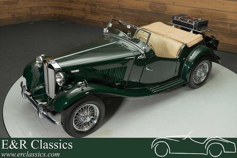 Grün Gebraucht 1953 MG TD Cabrio | 44.950 € - Bild 1/4