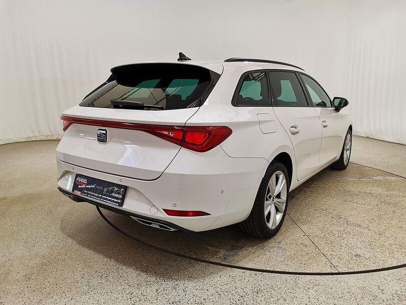 Gebraucht Seat Leon ST FR 204 PS (150 kW) 2021 "candy" weiss Kombi