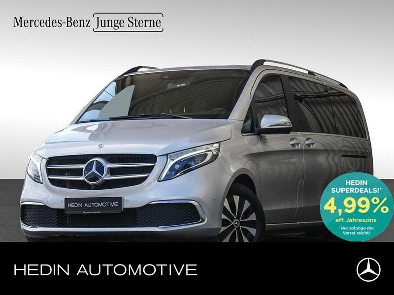 Silber Gebraucht 2022 Mercedes V300 Avantgarde Edition Van / Kleinbus | 58.786 € (Superpreis) - Bild 1/4