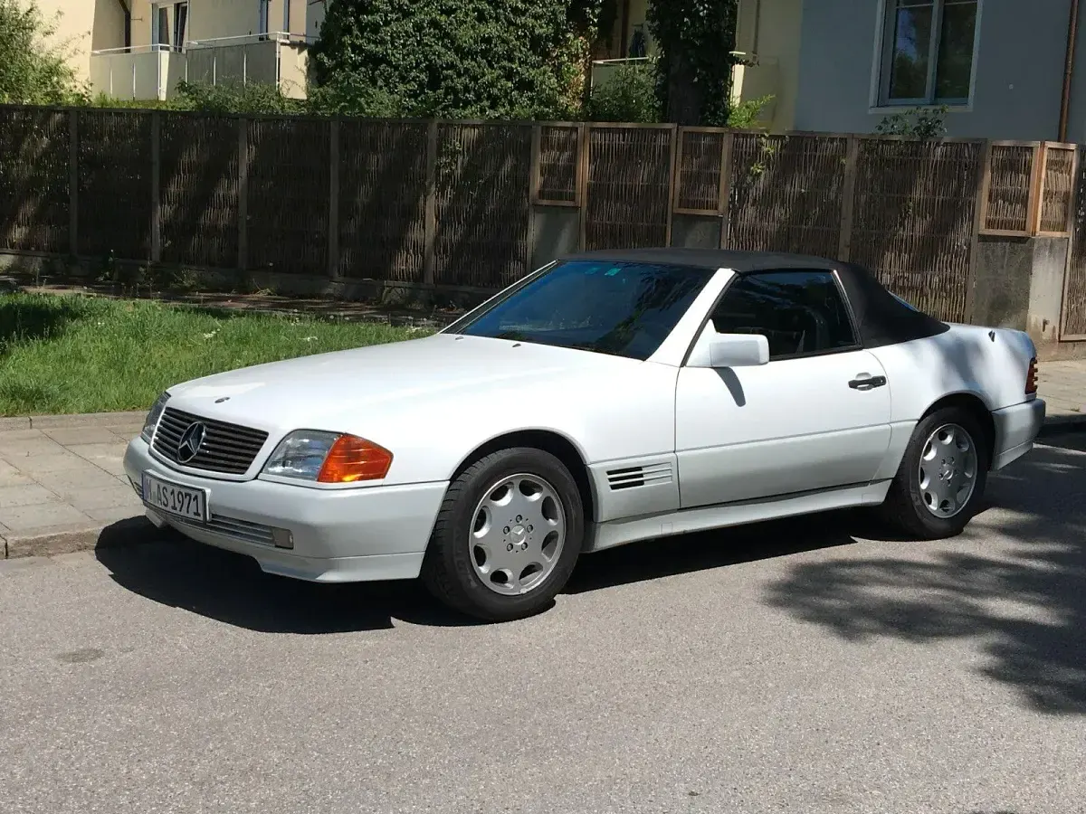Gebraucht Mercedes SL300 190 PS (139 kW) 1992 Weiß Cabrio