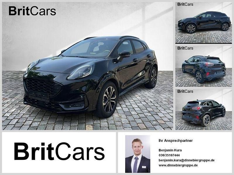 Schwarz (metallic) Gebraucht 2024 Ford Puma ST-Line X SUV | 24.049 € (Guter Preis) - Bild 1/4