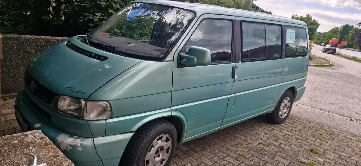 Gebraucht VW Multivan 102 PS (75 kW) 1998 Grün Van / Kleinbus
