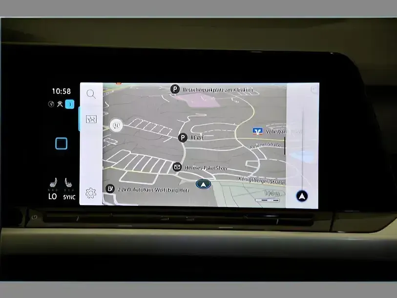 Gebraucht VW Golf VIII 2022 Schwarz Limousine