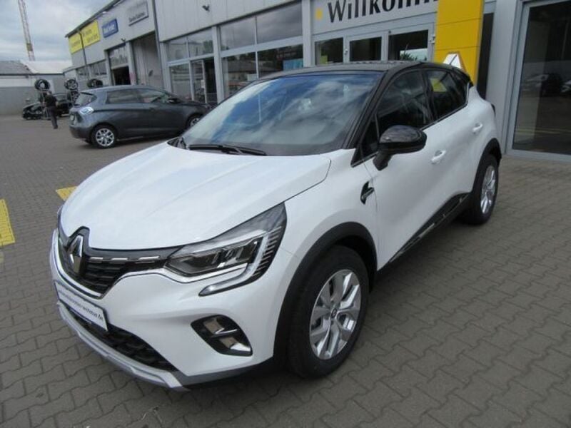 Weiss Gebraucht 2022 Renault Captur Intens SUV | 19.490 € (Fairer Preis) - Bild 1/4