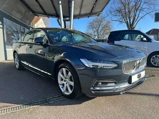 Gebraucht Volvo S90 Inscription 245 PS (180 kW) 2021 Denim blue / metallic Limousine