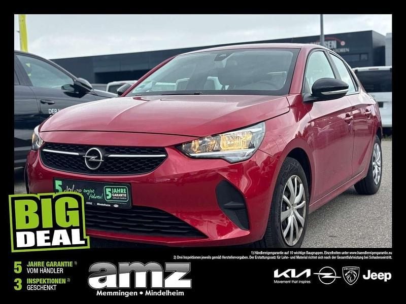 Chili rot/kardio rot Gebraucht 2021 Opel Corsa Edition Kleinwagen | 10.980 € (Guter Preis) - Bild 1/4