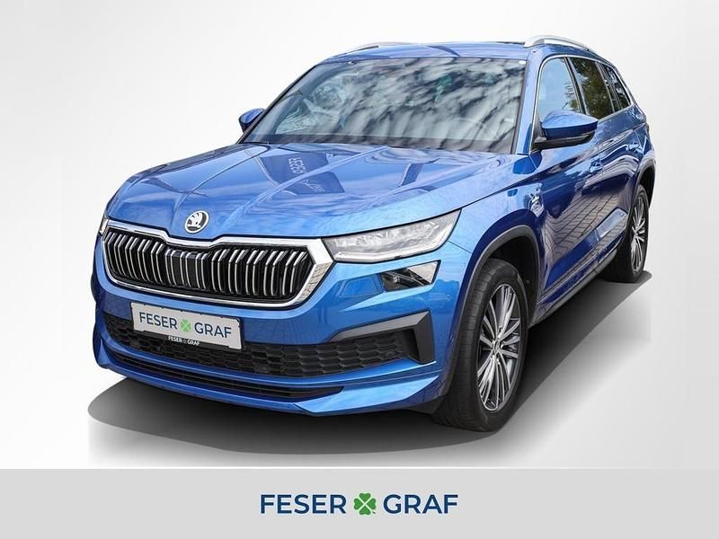 Raceblau metallic Gebraucht 2022 Skoda Kodiaq LAURIN & KLEMENT SUV | 36.440 € (Guter Preis) - Bild 1/4