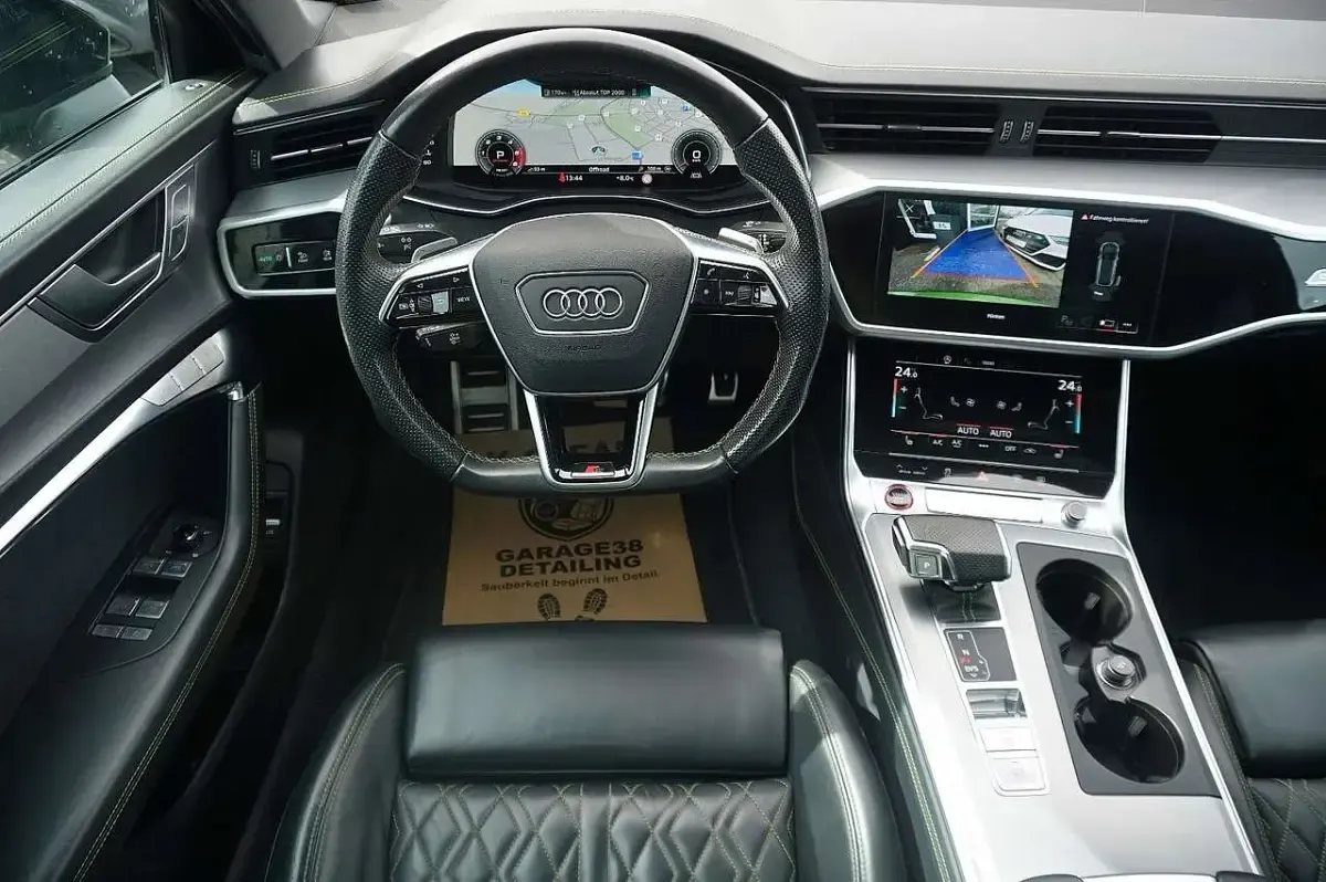 Usata Audi S6 Exclusive 344 CV (253 kW) 2022 Verde Station wagon