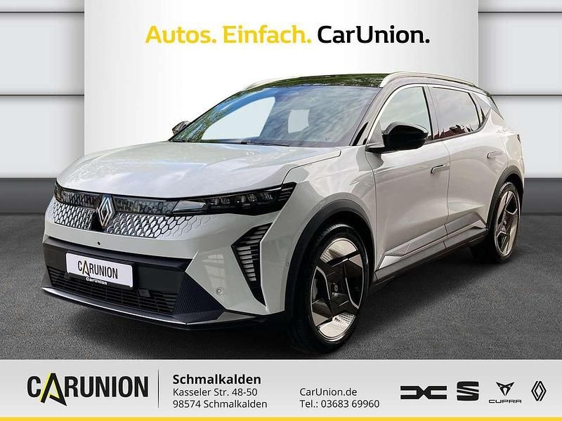 Perlmuttweiß metallic, black Gebraucht 2024 Renault Renault Scenic E-Tech Iconic SUV | 45.790 € - Bild 1/4