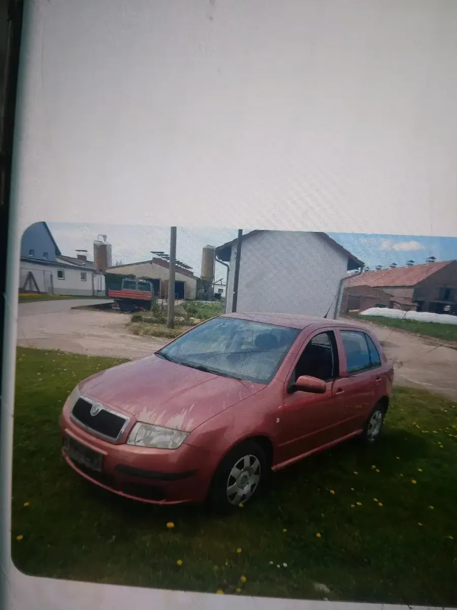 Gebraucht Skoda Fabia 75 PS (55 kW) 2006 Rot Kleinwagen