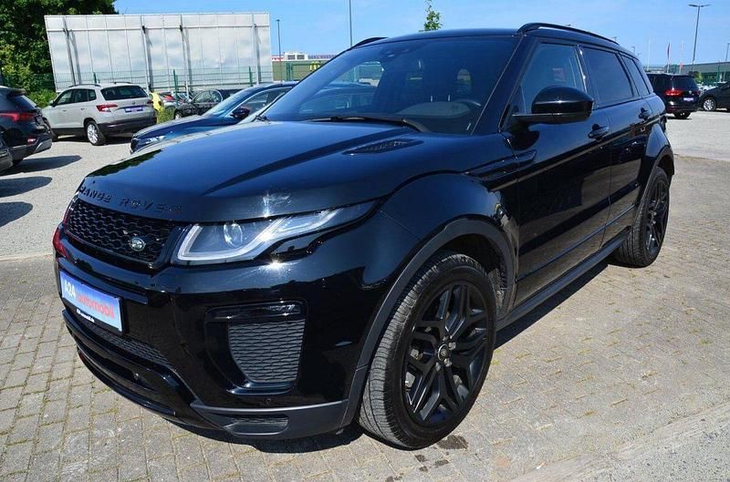 Narvik black Gebraucht 2018 Land Rover Range Rover evoque HSE SUV | 28.980 € (Guter Preis) - Bild 1/4