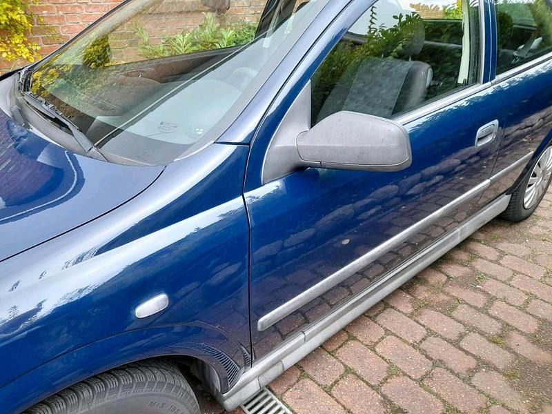 Gebraucht Opel Astra 101 PS (74 kW) 1998 Blau Coupé