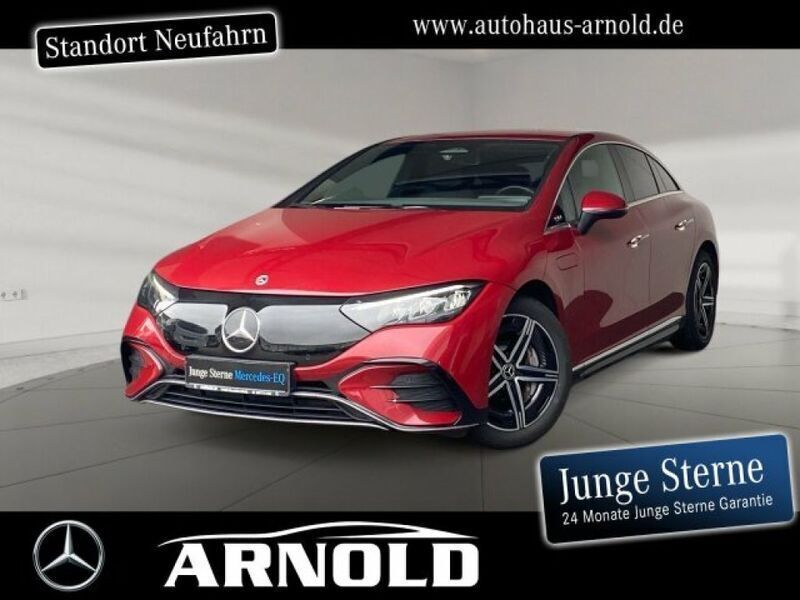 Manufaktur patagonienrot Gebraucht 2023 Mercedes EQE350 AMG line Limousine | 46.400 € (Fairer Preis) - Bild 1/4