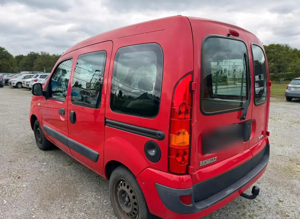 Gebraucht Renault Kangoo 75 PS (55 kW) 2007 Rot Van / Kleinbus