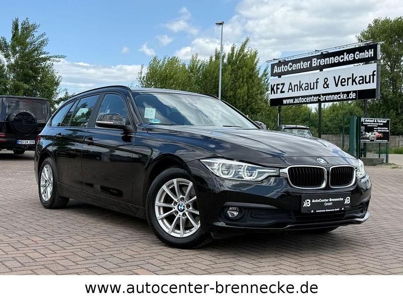 Schwarz Gebraucht 2015 BMW 320 Advantage Kombi | 13.950 € (Fairer Preis) - Bild 1/4