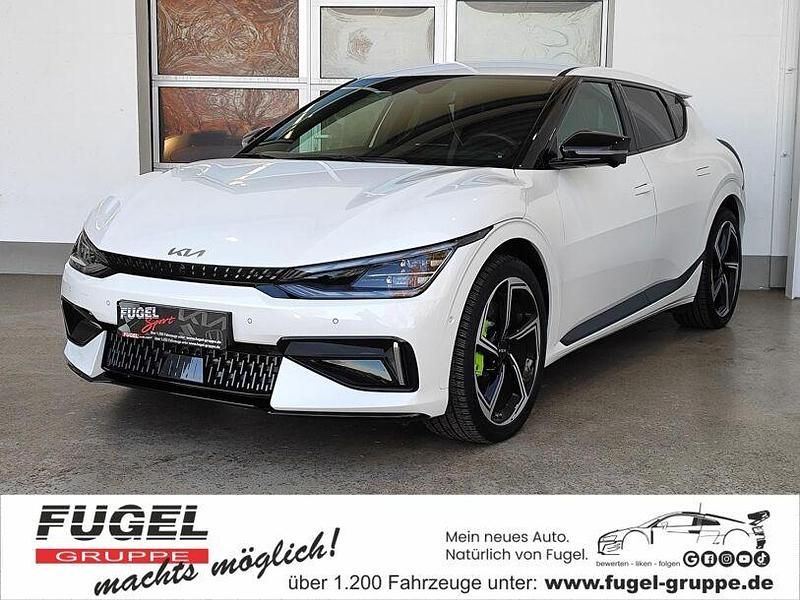 Snow white pearl m Gebraucht 2024 Kia EV6 SUV | 42.369 € (Fairer Preis) - Bild 1/4