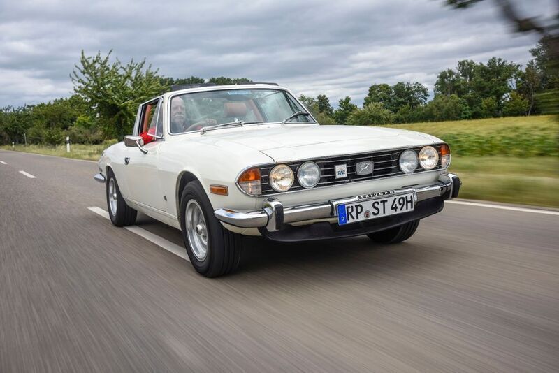 Weiß Gebraucht 1971 Triumph Stag Cabrio | 22.950 € - Bild 1/4