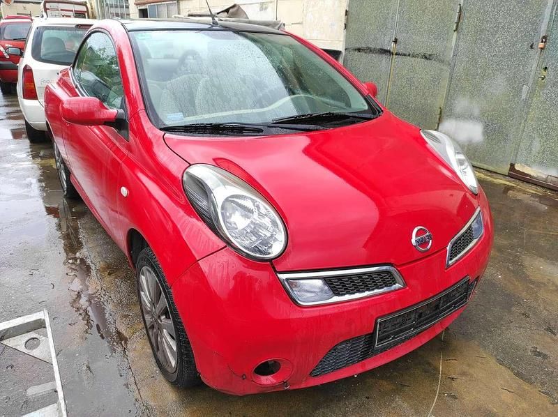 Gebraucht Nissan Micra Visia 88 PS (64 kW) 2008 Red (s) Cabrio