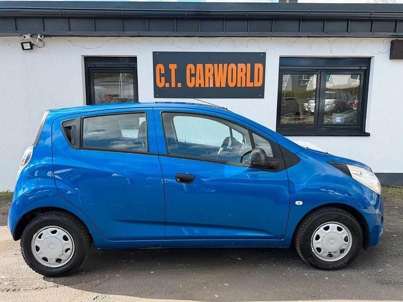 Gebraucht Chevrolet Spark 68 PS (50 kW) 2012 Blau Kleinwagen