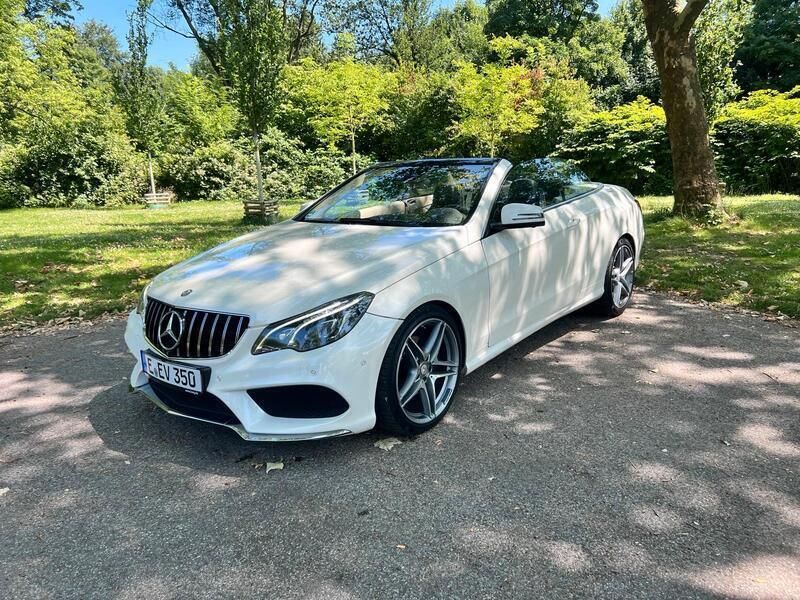 Weiß Gebraucht 2013 Mercedes E350 AMG Cabrio | 23.800 € (Fairer Preis) - Bild 1/4