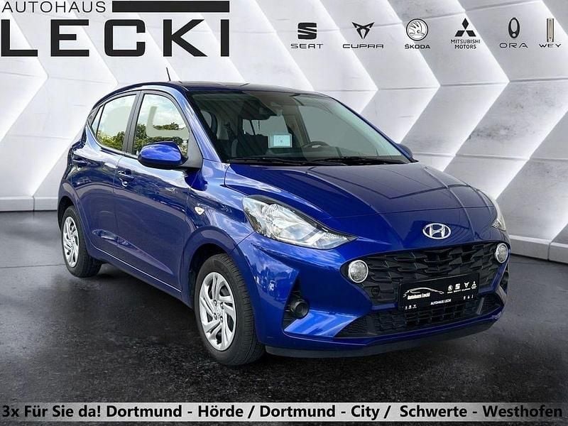 Blau Gebraucht 2023 Hyundai i10 Select Kleinwagen | 11.980 € (Fairer Preis) - Bild 1/4
