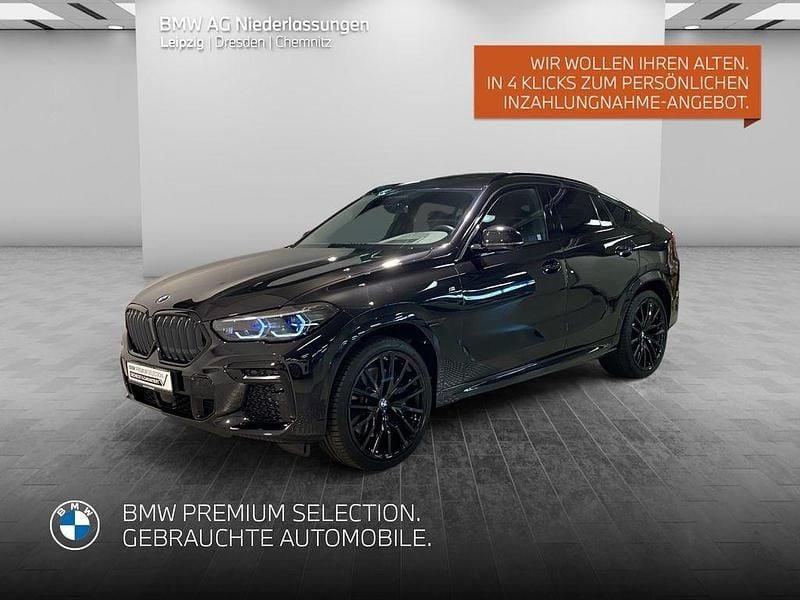 Schwarz Gebraucht 2022 BMW X6 M50 Performance SUV | 75.908 € (Fairer Preis) - Bild 1/4