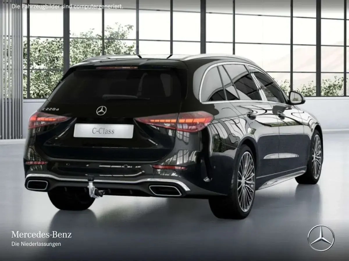 Gebraucht Mercedes C220 AMG 200 PS (147 kW) 2026 Obsidianschwarz Kombi