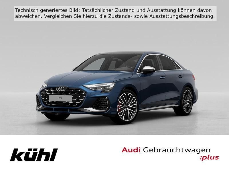 Ascariblau metallic Gebraucht 2024 Audi S3 Sport Limousine | 47.690 € (Guter Preis) - Bild 1/3