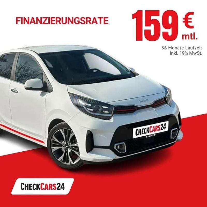 Weiß Gebraucht 2024 Kia Picanto GT-Line Kleinwagen | 17.790 € (Guter Preis) - Bild 1/4